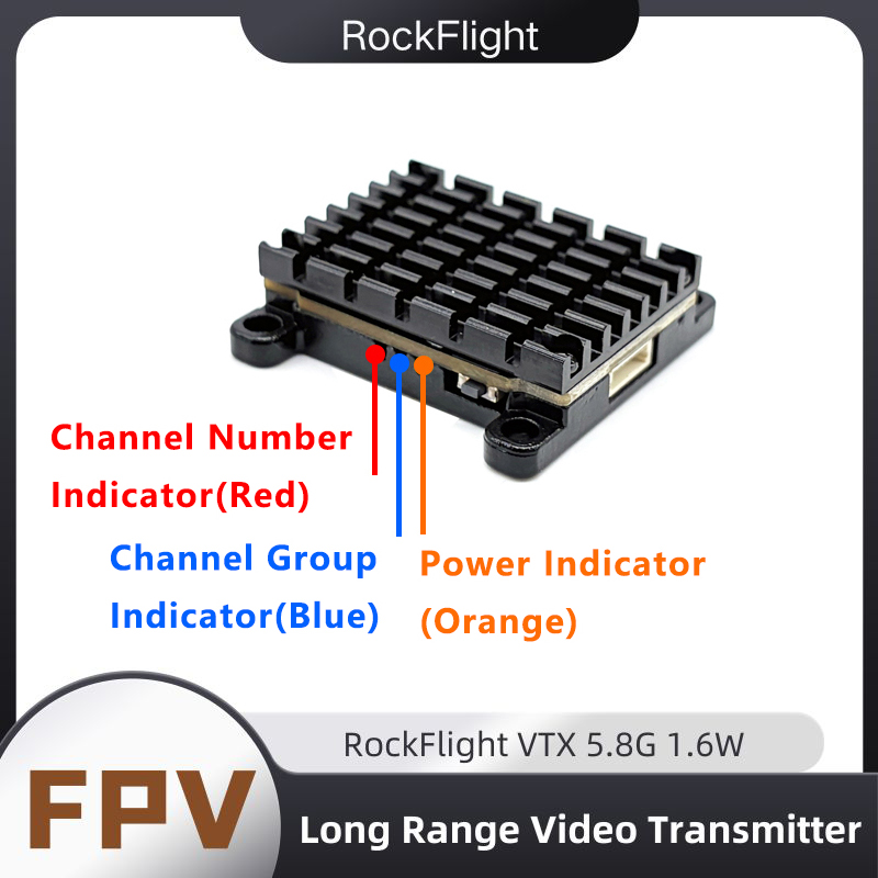 RockFlight TX663 VTX 5.8G 48CH - đánh giá và giá Fpv Drone Frame