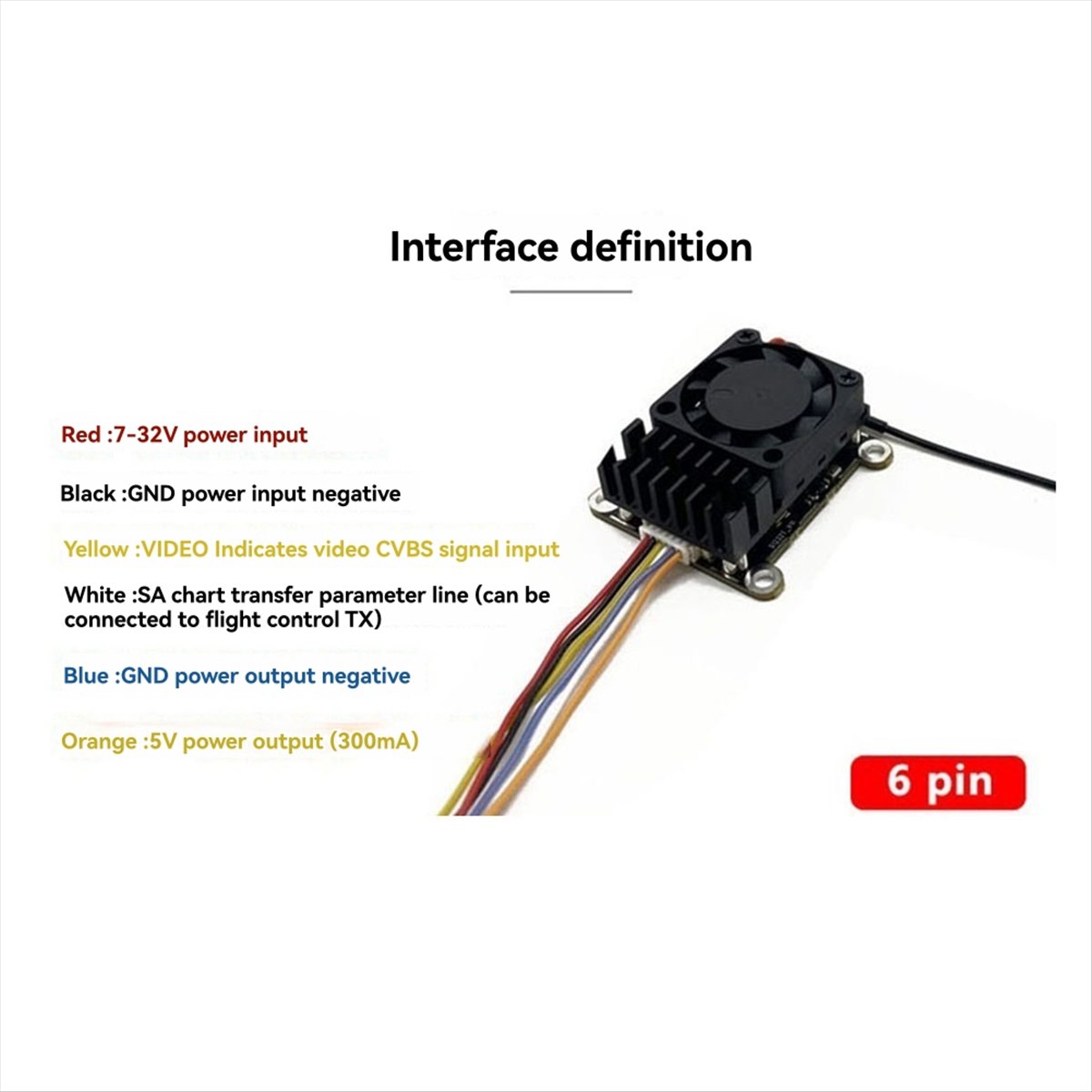 5.8G 2W VTX 2000mW FPV Video T - đánh giá và giá Fpv Drone Transmitter