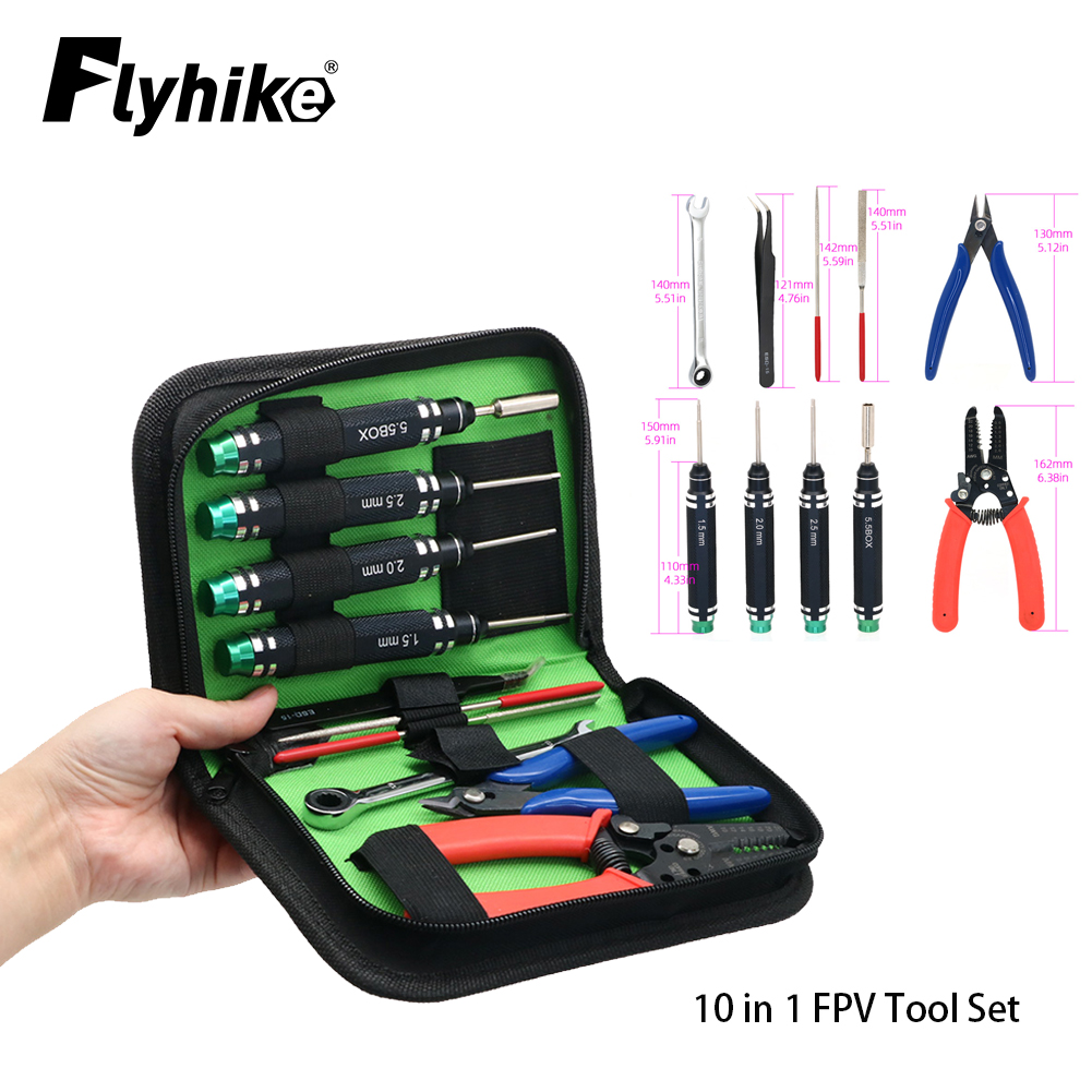 10 in 1 FPV Tool Set 1.5 2.0 2 - đánh giá và giá Fpv Drone Tool Kit